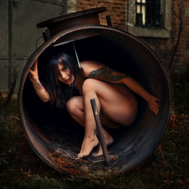 Jiří Románek - umělecký akt - fotograf Vsetín